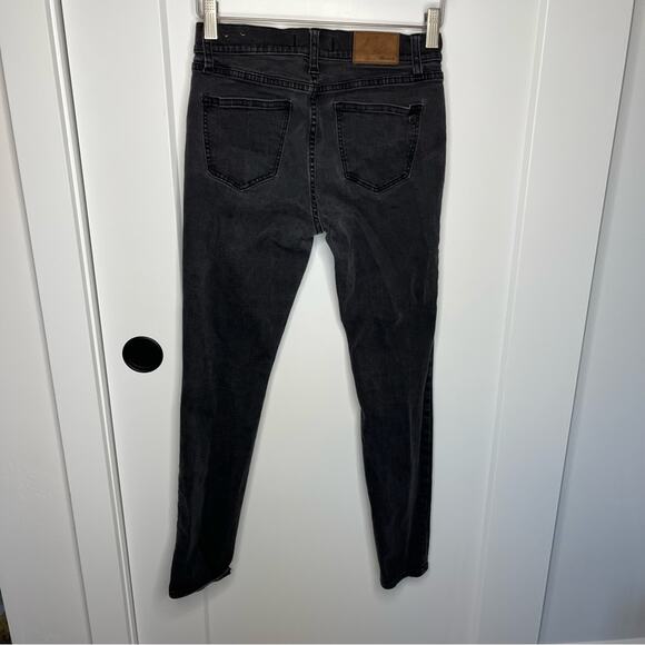 Madewell Skinny Skinny Washed Black Mid Rise Ankle Jeans Size 27 - Picture 5 of 7